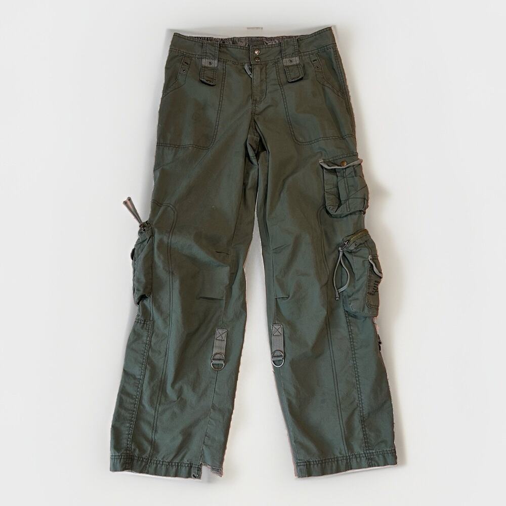 Vintage Abercrombie Fitch Cargo Utility Paratrooper Pants *Distressed Women’s 32